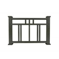 Ограждение из ДПК Г1 черный Ограждение из ДПК Г1 черный