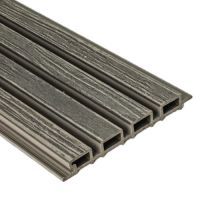 Стеновая реечная панель CM Wall ZEBRANO (Графит) под заказ Стеновая реечная панель CM Wall ZEBRANO (Графит) под заказ