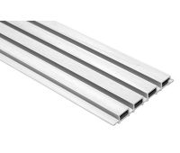 Стеновая реечная панель CM Wall White (Белый) Стеновая реечная панель CM Wall White (Белый)