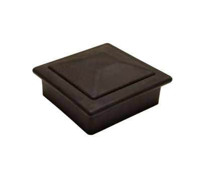 Крышка верхняя ПВХ для столба 100х100 Графит от производителя Deckart (Россия) по цене 293 р Крышка верхняя ПВХ для столба 100х100 Графит от производителя Deckart (Россия) по цене 293 р