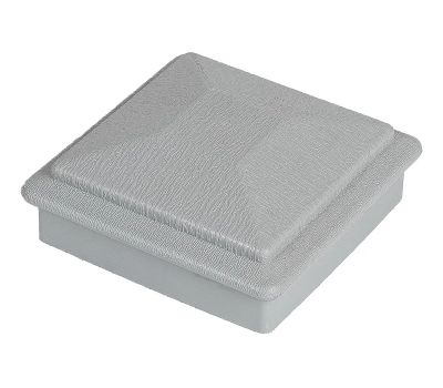 Крышка верхняя ПВХ для столба 125х125 Серый от производителя Deckart (Россия) по цене 339 р Крышка верхняя ПВХ для столба 125х125 Серый от производителя Deckart (Россия) по цене 339 р