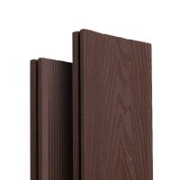 Террасная доска ДПК Extra 3D полнотелая Графит