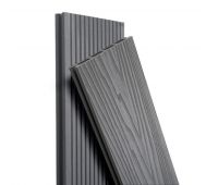 Террасная доска ДПК Топ 3D Серый