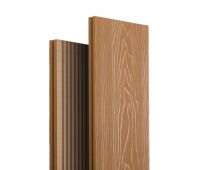 Террасная доска ДПК Топ полнотелая 3D Бронза