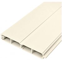 Заборная доска из ДПК VELVET - Слоновая кость Заборная доска из ДПК VELVET - Слоновая кость