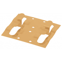 Кляймер рядный для монтажа наличника Бежевый Кляймер рядный для монтажа наличника Бежевый