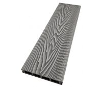 Террасная доска Double 3D Серый Террасная доска Double 3D Серый