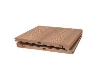 Ступени из ДПК МАССИВ 3Д WOOD Песочный
