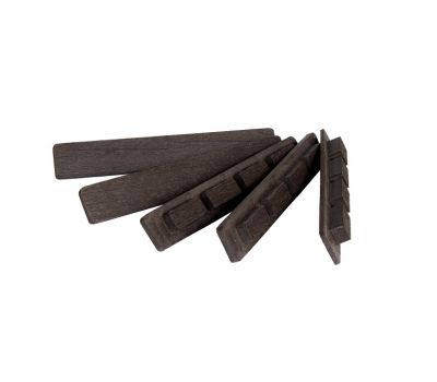 Заглушка из ДПК для террасной доски Тёмно-коричневый от производителя  Polivan Group по цене 353 р