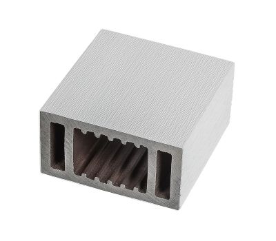 Перила нижнее 100х50 Extrusion Белый от производителя  Woodvex по цене 1 095 р