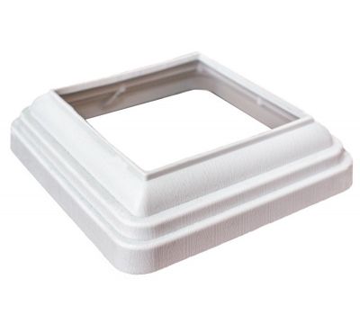 Крышка нижняя 140х140 Extrusion Белый от производителя  Woodvex по цене 1 035 р