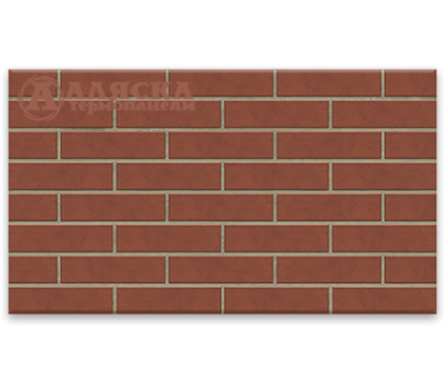 Фасадная Amsterdam red от производителя  Термопанели Аляска по цене 2 000 р