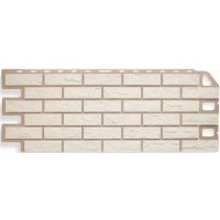 Фасадные панели (цокольный сайдинг)  Кирпич Белый