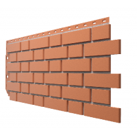 Фасадные панели Flemish (гладкий кирпич) Красный Фасадные панели Flemish (гладкий кирпич) Красный