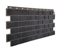 Фасадные панели Кирпич облицовочный 3D - Мокрый асфальт Фасадные панели Кирпич облицовочный 3D - Мокрый асфальт