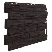 Фасадные панели Скол - Темно-коричневый