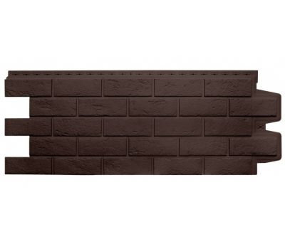 Фасадные панели Стандарт состаренный кирпич Шоколадный (Коричневый) от производителя  Grand Line по цене 440 р