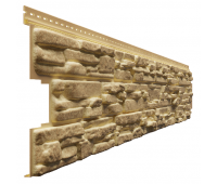 Фасадные панели - серия LUX ROCKY под камень Арахис