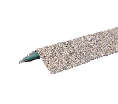 Уголок металлический внешний HAUBERK Серо-бежевый от производителя  Технониколь по цене 750 р