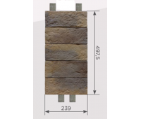 Наличник Обрамление высотой 5 кирпича Канзас