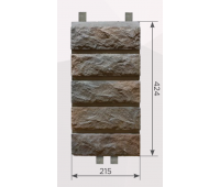 Наличник Обрамление высотой 5 кирпича Сколотый кирпич