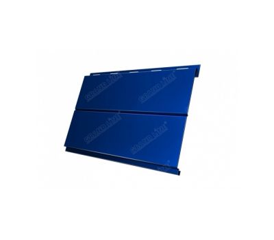 Металлический сайдинг Вертикаль (line) 0,45 PE RAL 5005 Сигнальный синий от производителя  Grand Line по цене 767 р