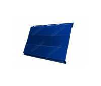 Металлический сайдинг Вертикаль (prof) 0,5 Atlas RAL 5005 Сигнальный синий