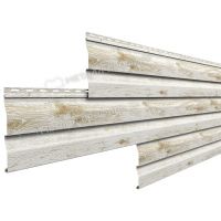 Металлический сайдинг МП СК-14х226 (ECOSTEEL_MA-01-Беленый Дуб-0.5)