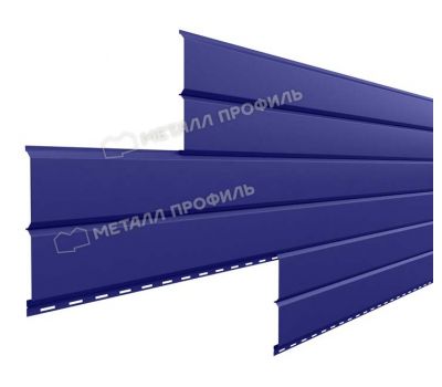 Металлический сайдинг Lбрус-15х240 NormanMP (ПЭ-01-5002-0.5) Ультрамарин от производителя  Металл Профиль по цене 419 р