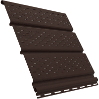 Софит с полной перфорацией Коричневый Софит с полной перфорацией Коричневый