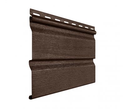 Виниловый сайдинг - Standart, Коричневый от производителя Fineber по цене 345 р Виниловый сайдинг - Standart, Коричневый от производителя Fineber по цене 345 р