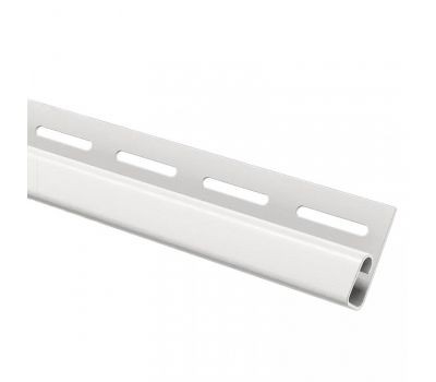 Финишная планка (завершающая полоса) белая для сайдинга от производителя Россия по цене 210 р Финишная планка (завершающая полоса) белая для сайдинга от производителя Россия по цене 210 р