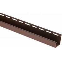 J-профиль Люкс Крашенный, T-15, ВН, Тёмный Орех