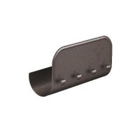 Ограничитель перелива прямой RR 32 Тёмно-коричневый matt 125/90