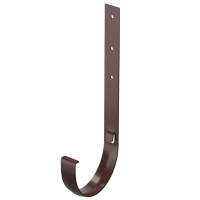 Кронштейн желоба металлический Тёмно-коричневый Кронштейн желоба металлический Тёмно-коричневый